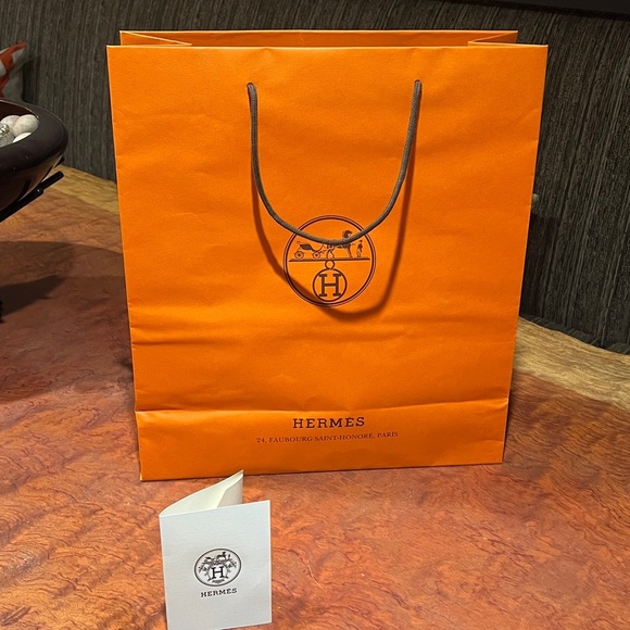 Hermes Extra Large Vertical Paper Shopping Bag 18.25” x 16.5 ”x 6.5” - Picture 2 of 8